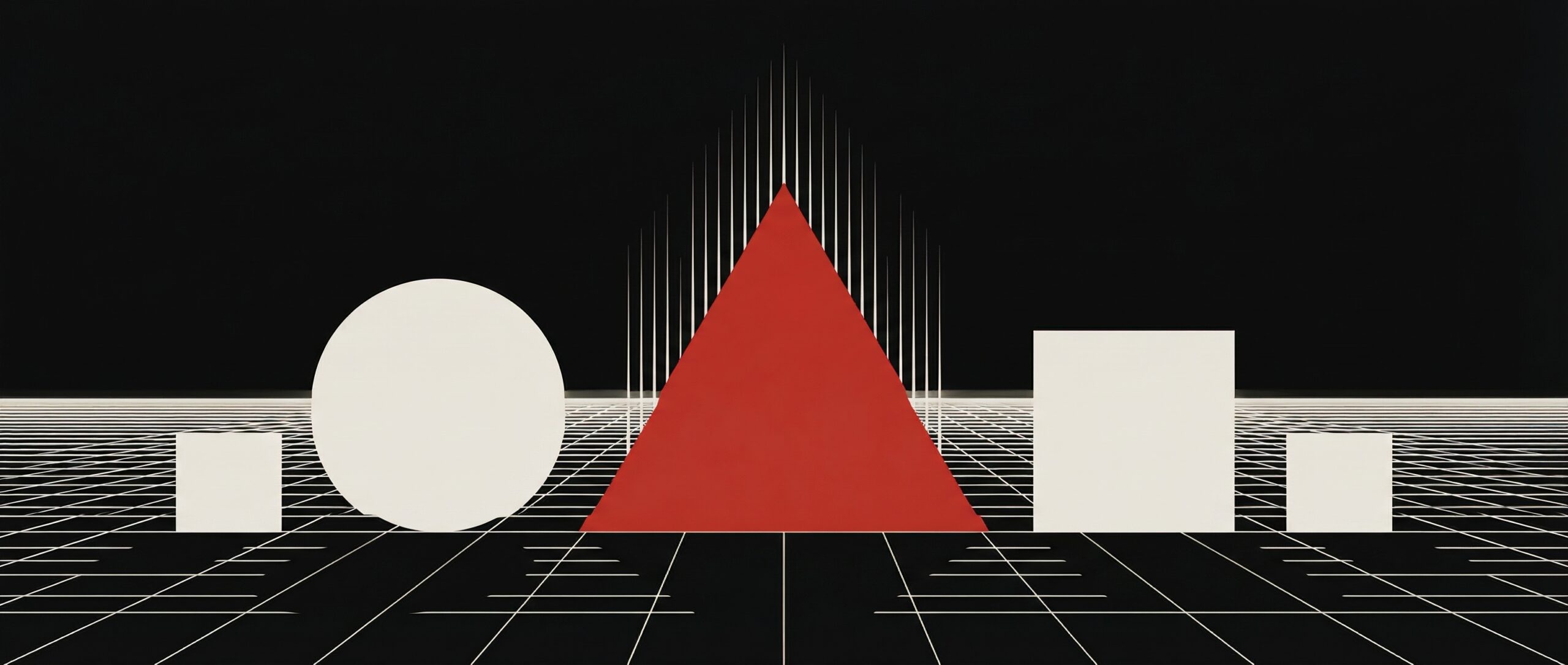 MCG Digital &mdash; geometric shapes on perspective grid